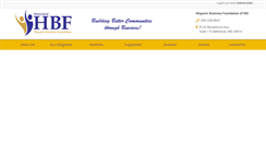 Desktop Screenshot of hbfmd.org